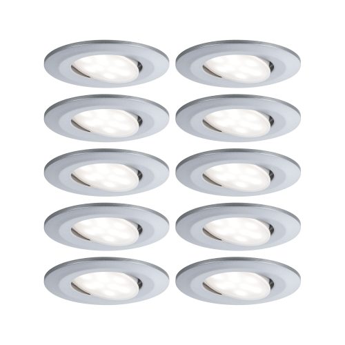 Paulmann, Paulmann LED-Einbauspot Calla 10er dimmbar chrom