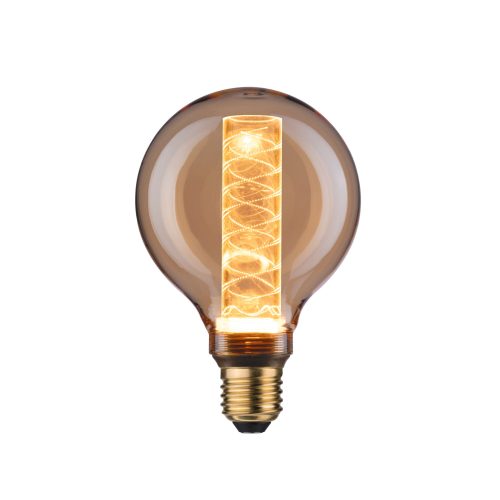 Paulmann, LED-Globelampe E27 4W G95 Innenkolben Spiralmuster