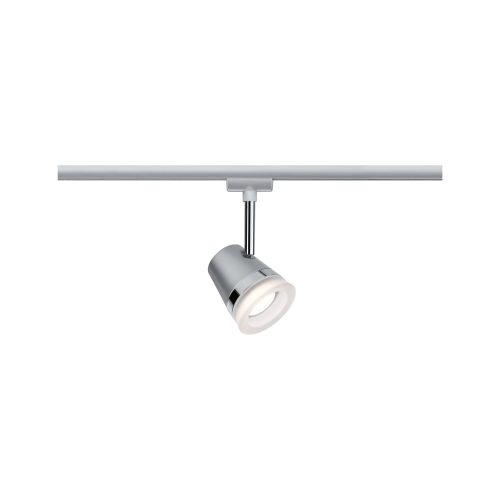 Paulmann, Paulmann Cone EEK: abhängig v. Leuchtmittel (A++ - E) Hochvolt-Schienensystem-Leuchte URail GU10 10 W LED Chrom, Chrom
