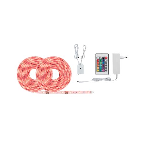 Paulmann, Paulmann SimpLED 78980 LED-Streifen-Komplettset EEK: LED (A++ - E) mit Stecker 12 V 1000 cm RGB