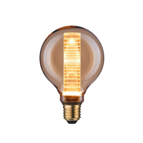 Paulmann, LED-Globelampe E27 4W G95 Innenkolben Ringmuster