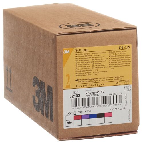 3m, 3M Scotchcast Softcast 5cmx3.65m weiss (10 Stück)