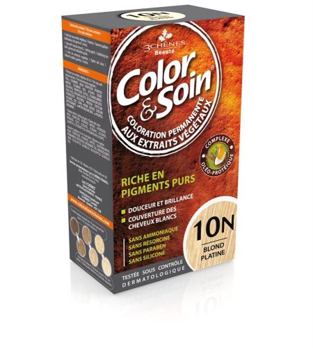 LES 3 CHENES, Les 3 Chênes Color & Soin 10N platinblond