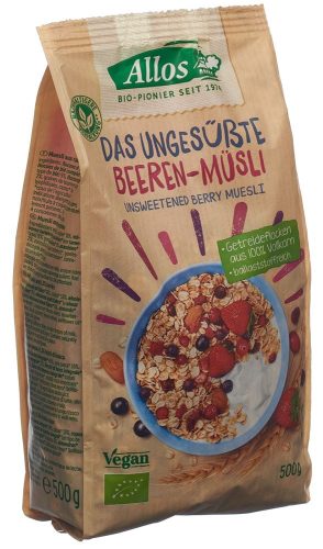 Allos, Allos Das ungesüsste Beeren-Müsli (500 g)
