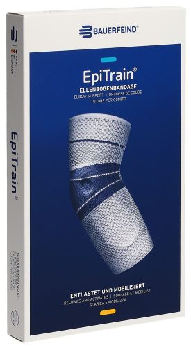 EpiTrain, EpiTrain Aktivbandage mit Gurt Grösse 4 titan (1 Stück)