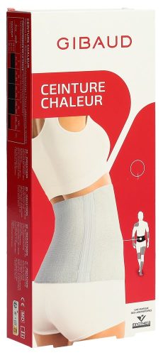 Gibaud, Gibaud CHALEUR Nierenwärmer L 30cm anthrazit (1 Stück)