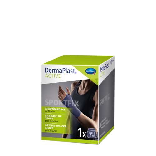 DermaPlast, DermaPlast Active Sportbandage 6cmx5m blau (1 Stück)