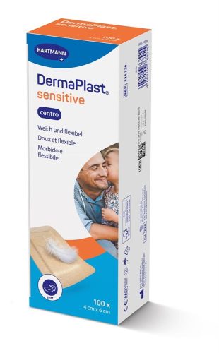 IVF HARTMANN AG, DermaPlast Sensitive Centro Pflaster 4 cm x 6 cm