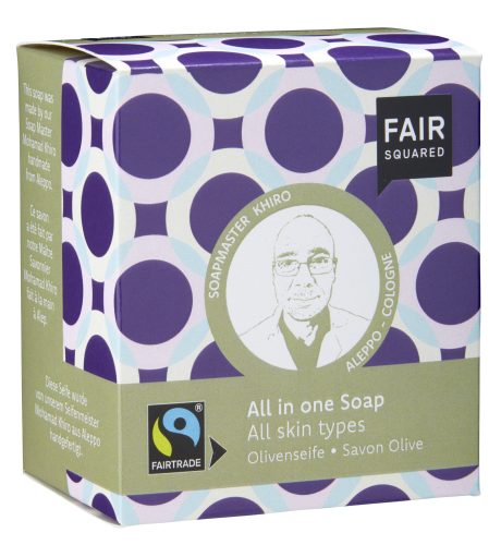 FAIR SQUARED, FAIR SQUARED All in One Soap Olive (2x80g)