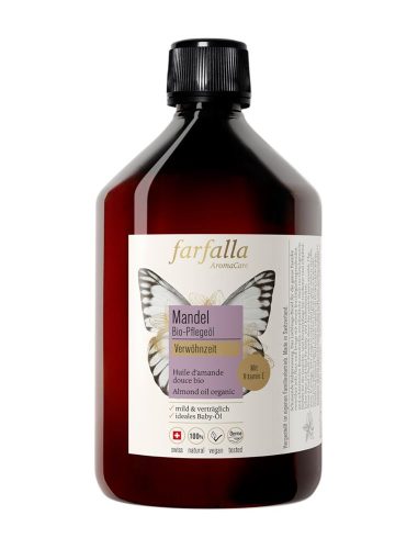 Farfalla, FARFALLA Bio-Pflege&ouml;l Mandel 500 ml