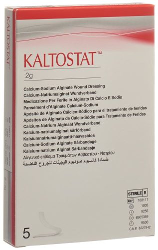 Kaltostat, Kaltostat Tamponaden steril (5x2 g)