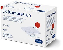 Hartmann, ES-Kompresse 10x20cm 12fach steril