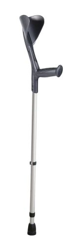 SUPAIR, SUPAIR Krücke 130kg alu/schwarz Hartgriff (1 Paar)