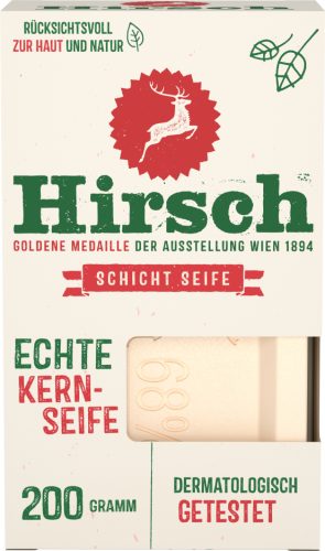 HIRSCH, Hirsch Schicht-Kernseife (200g)