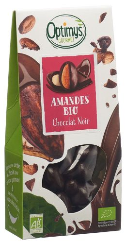 Optimys, OPTIMYS Genuss Mandeln dunkle Schokolade Bio (150g)