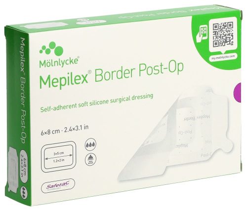 MEPILEX, Mepilex Border Post-OP 6x8cm (10 Stk)