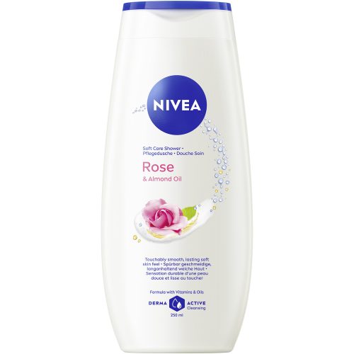 Nivea, Nivea - Pflegedusche Rose & Almond Oil, Duschgel Rose & Almond Oil, 150  ml
