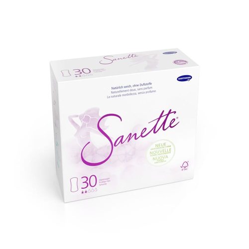 IVF HARTMANN AG, Sanette Slipeinlagen aus reiner Zellulose ? ohne Duftstoffe