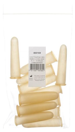 sanor, sanor Fingerling Latex Grösse 2 gepudert leicht (1 Stück)
