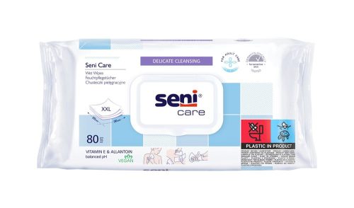 seni, seni Care Feuchtpflegetücher mit Klickverschluss (80 Stück)