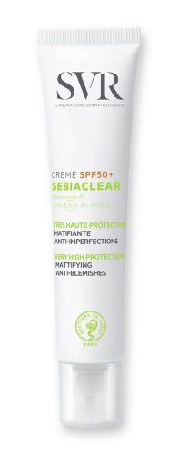 LABORATOIRES SVR BELGIUM, SVR SEBIACLEAR Crème SPF50+