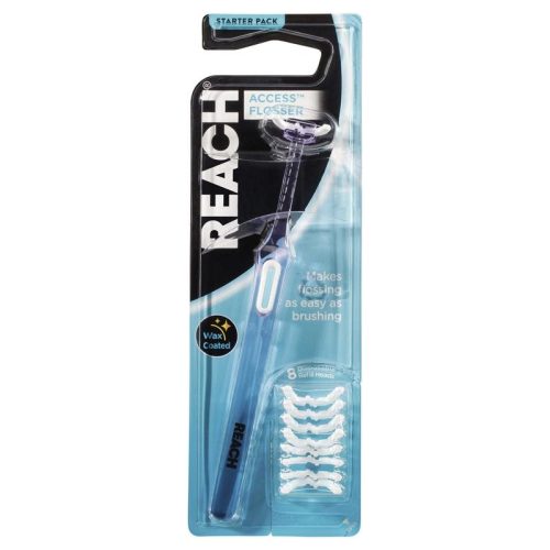 Reach Access Zahnseiden-Starterpaket + 8 Nachfüllpackungen