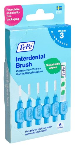 TePe, TePe® Interdental Brush 0,6 mm blau X-Soft