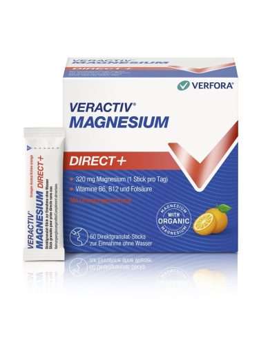 Veractiv, Veractiv Magnesium Direct+ (60 Stück)