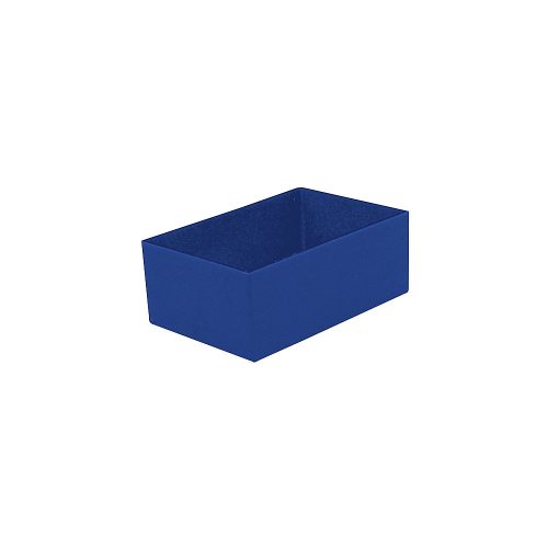 undefined, Einsatzkasten Höhe 63 mm blau, LxB 162 x 108 mm, VE 50 Stk