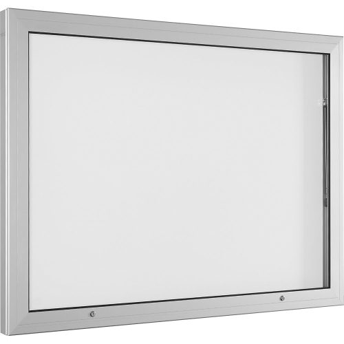 undefined, Schaukasten Türöffnung 90° nach oben für Format DIN A0, Rückwand reinweiß