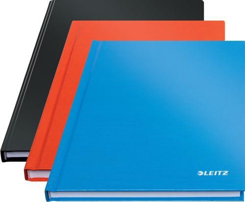 Leitz Acco Brands, Leitz Notizbuch Solid A5 liniert, schwarz