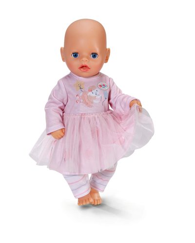 Baby Born, Baby Born Puppenkleidung »Kleid Rosé 36 cm«, (Set)