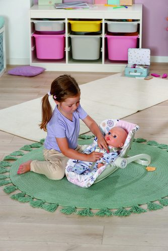 Baby Born, Baby Born Puppen Autositz »Babyschale Blumen«