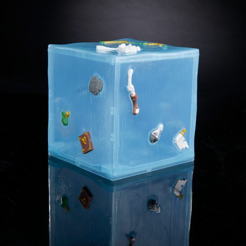 undefined, Dungeons and Dragons Golden Archive Gelatinous Cube Gallertwürfel Actionfigur multicolor