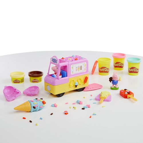 Hasbro, Play-Doh Peppas Eiswagen, Kneten