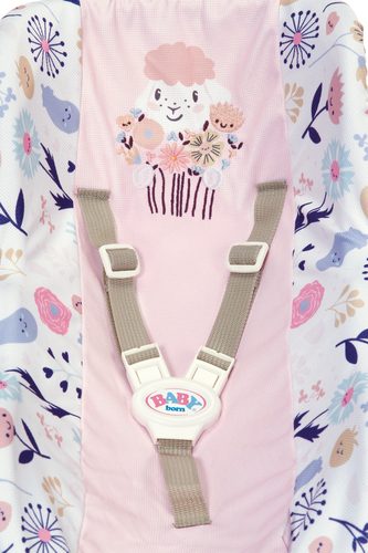 Baby Born, Baby Born Puppen Autositz »Babyschale Blumen«