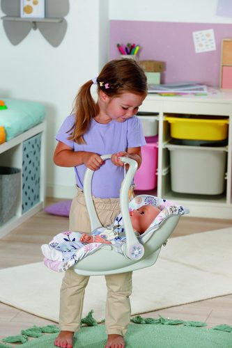 Baby Born, Baby Born Puppen Autositz »Babyschale Blumen«