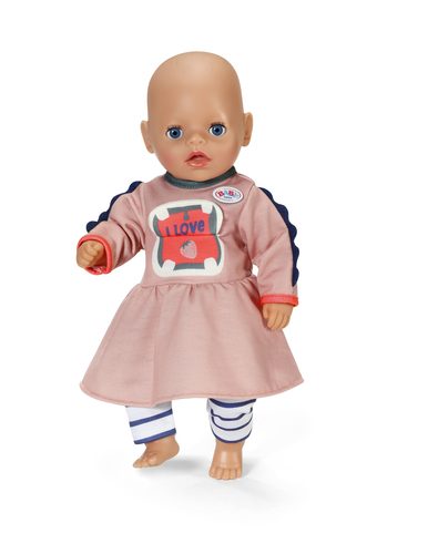 Baby Born, Baby Born Puppenkleidung »Kleid Dschungel, 36 cm«, mit Kleiderbügel