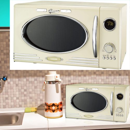 Melissa, Melissa Mikrowelle 16330128, creme, 800W, 23L