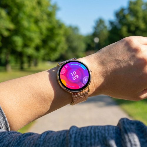 DENVER®, Denver SWC-394RG Smartwatch Roségold