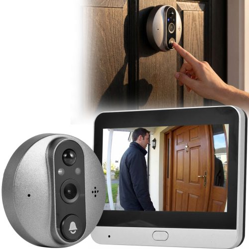 Technaxx, Technaxx TX-366 TX-366 Digitaler Türspion mit LCD-Display 10.92 cm 4.3 Zoll