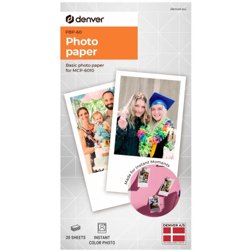 DENVER®, Denver Denver PBP-60 Denver PBP-60 Fotopapier 20 Blatt