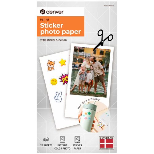 DENVER®, Denver Denver PSP-61 Denver PSP-61 Fotopapier 20 Blatt