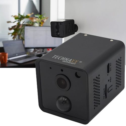 Technaxx, Technaxx TX-190 4989 WLAN, LAN IP Überwachungskamera 2304 x 1296 Pixel