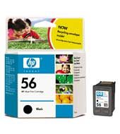 Hp, HP C6656Ae 56 black Tintenpatrone
