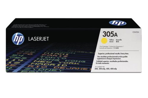 Hp, Original Tintenpatrone gelb HP No. 305A, CE412A