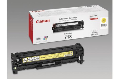 Canon, Canon Toner-Modul 718 gelb