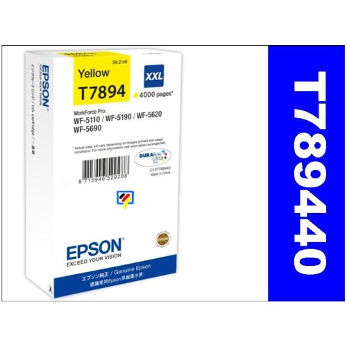 Epson, Epson T789440 gelb Tintenpatrone