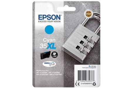 Epson, Original Tintenpatrone cyan Epson No. 35XL, T347240