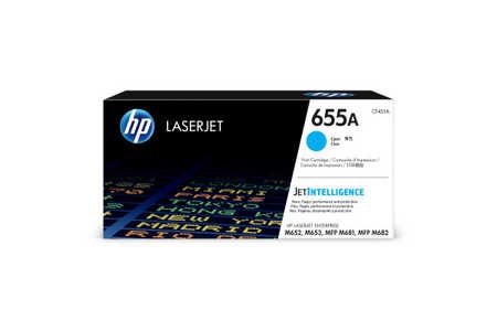 Hp, Original Tonerpatrone cyan HP No. 655A, CF451A